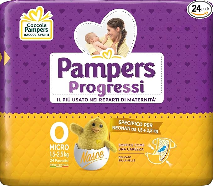 Pampers Progressi 0 - 24 PZ