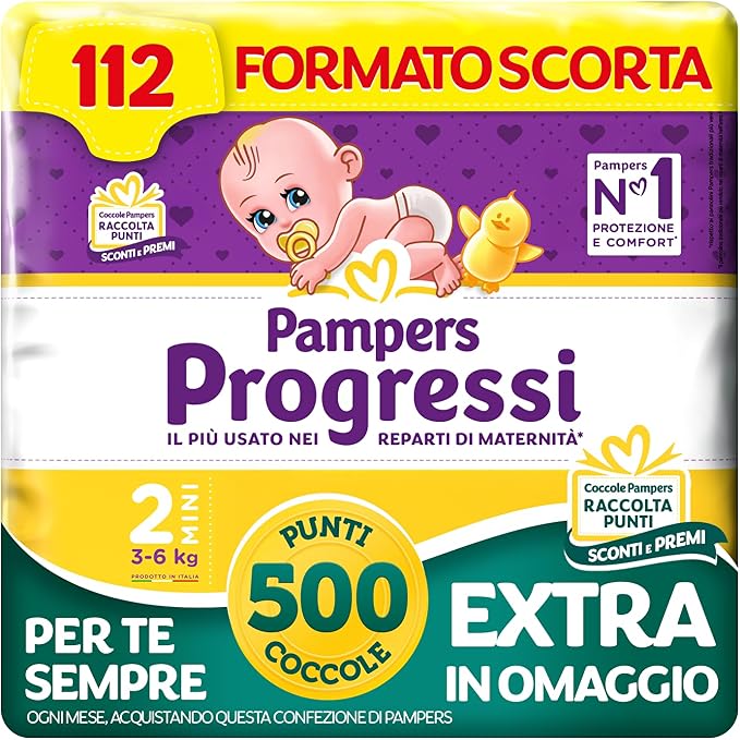 Pampers Progressi 2 - 112 PZ