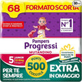 Pampers Progressi Mutandino 5 - 68 PZ